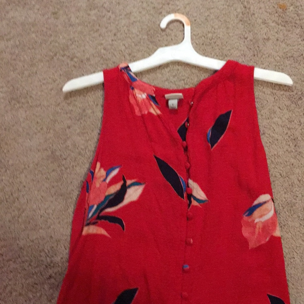 Flowered blouse